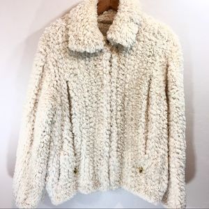 Paula Lishman beaver fur coat in cream!